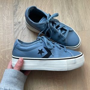 CONVERSE star replay platform women’s shoes